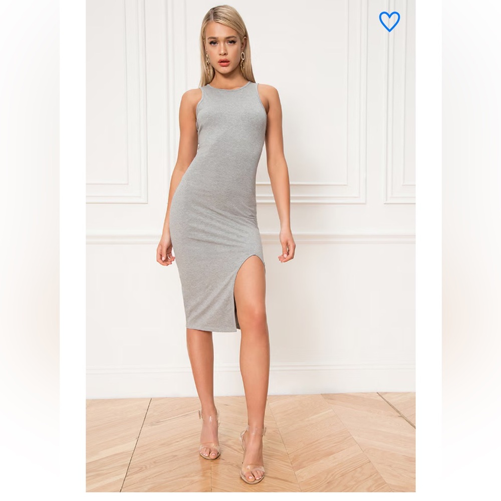 Revolve Superdown Chanse Slit Midi Dress Size Small (never worn)